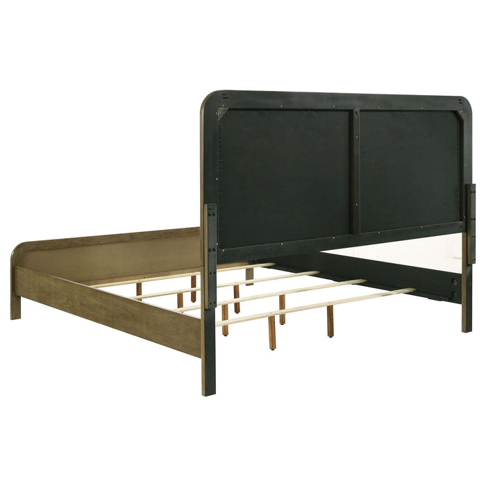 Tully - Queen Bed - Nutmeg Brown