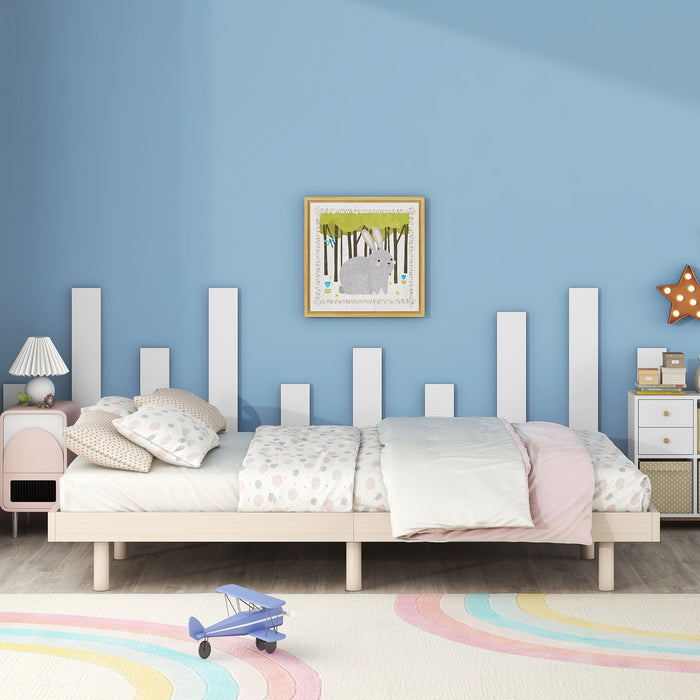 Modern Floating Platform Bed Frame