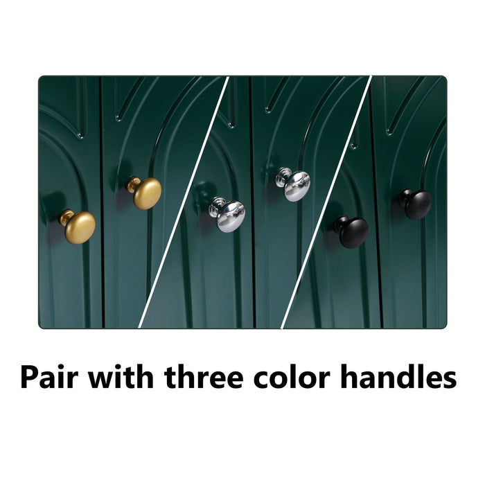 Contemporary Freestanding Bathroom Vanity With Resin Sink & Soft-Close Cabinet Doors