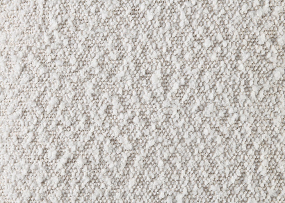 Sandro - Eastern King Bed Boucle - Walnut / White