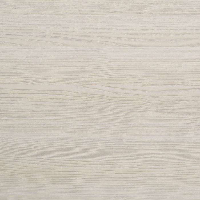 Hyland Wood Queen LED Panel Bed Natural and White
