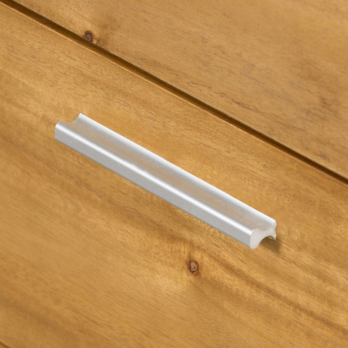 6 Drawer Dresser - Natural Wood / Brown