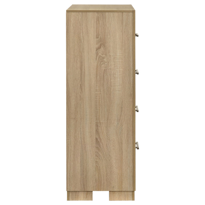 Merritt - 4 Drawer Bedroom Chest - Light Oak