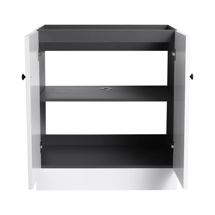 Modern Freestanding Bathroom Vanity With Soft Close Cabinet Doors