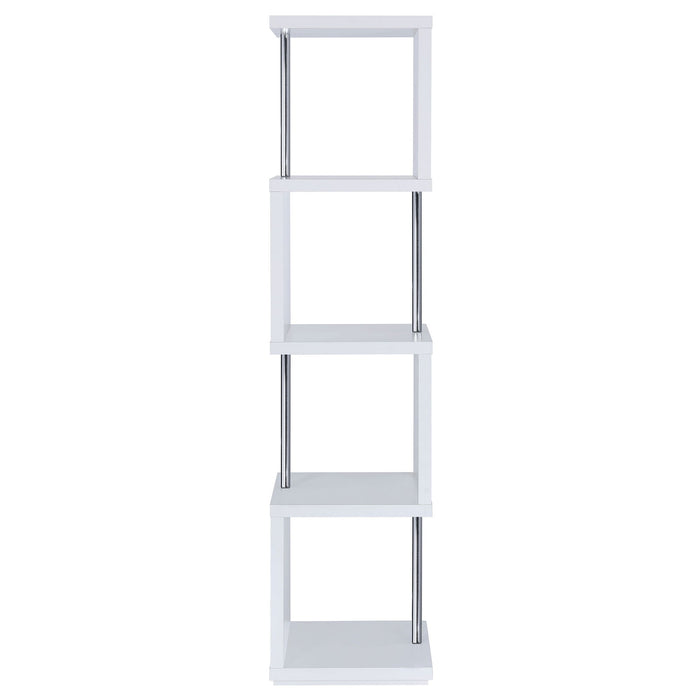 4 Tier Bookcase With Accents
