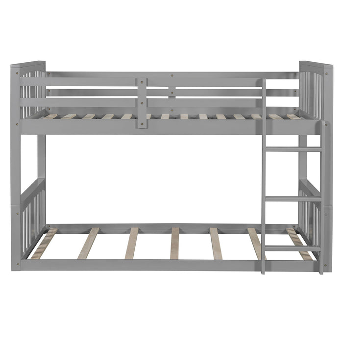 Solid Construction Bunk Bed & Ladder