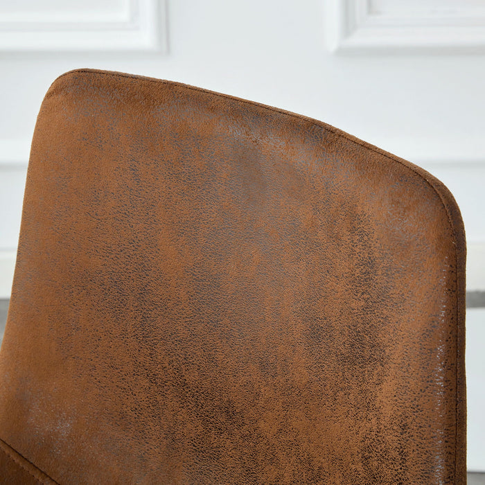 Retro Bar Chairs, Comfortable Stools (Set of 2)