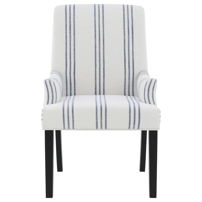Draper - Upholstered Arm Chair - Beige