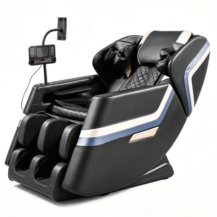 Massage Chair Recliner & Zero Gravity & Full Body Air Pressure - Black