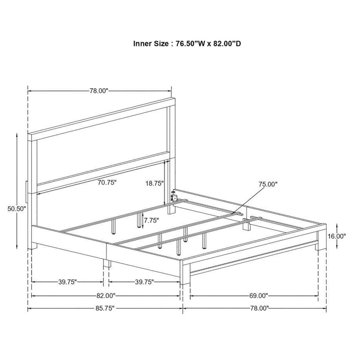 Sidney - Panel Bedroom Set