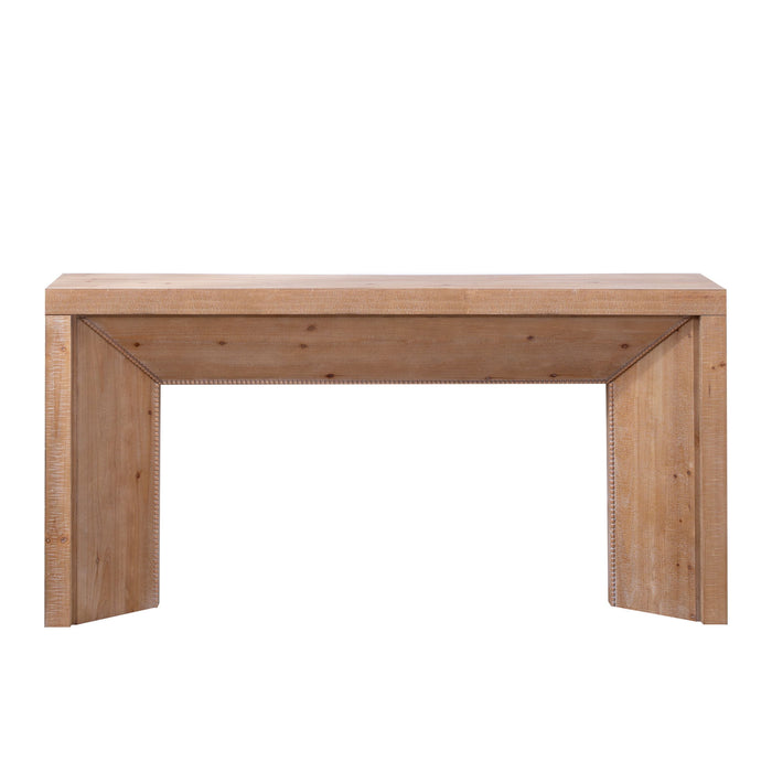 Console Table, Entryway Table - Antique Natural / Light Natural / Natural