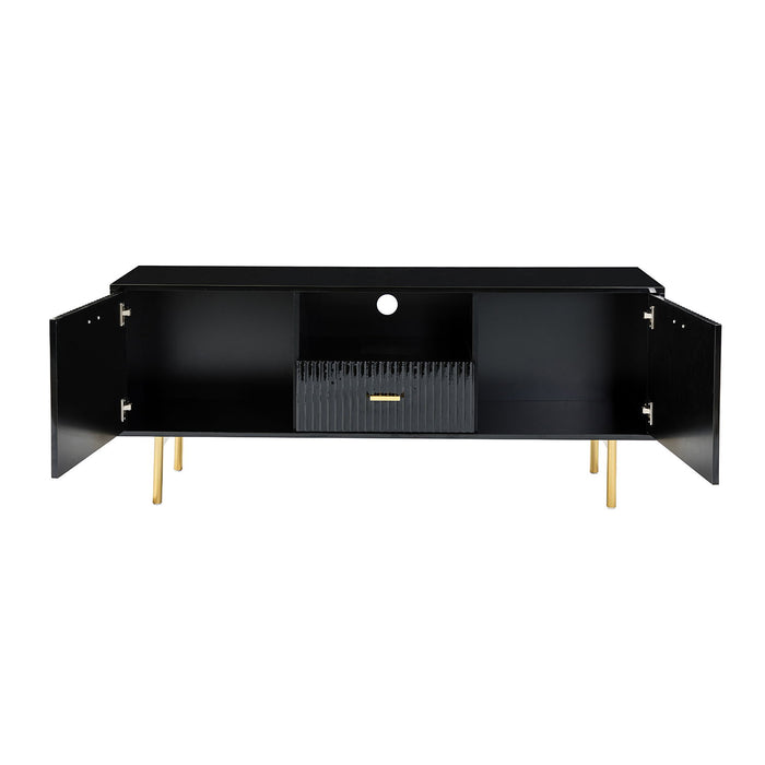 Brunilda TV Stand For TVs Up To 65" - Black