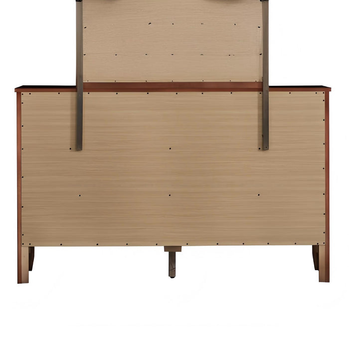 Daniel - Dresser, 6 Drawer Storage - Cherry