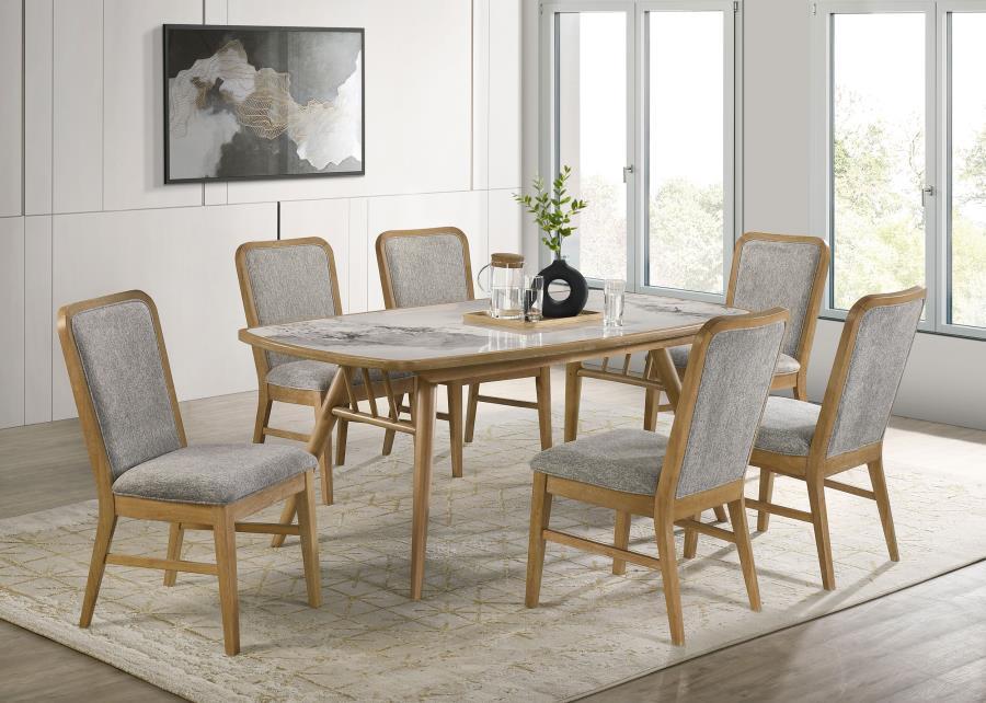 Croyden - 73" Rectangular Dining Table - Weathered Natural