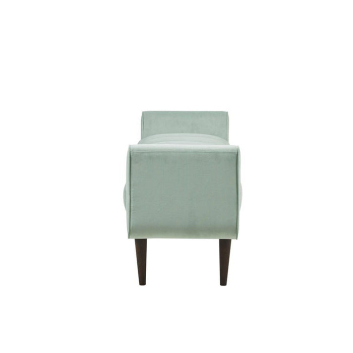 Linea - Upholstered Accent Bench - Seafoam
