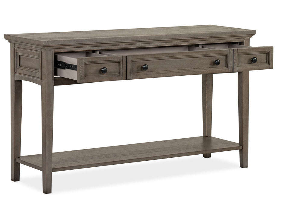 Paxton Place - Rectangular Sofa Table - Dovetail Gray