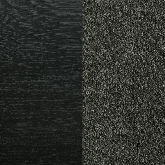 Cavelle 51-inch Upholstered Queen Panel Bed Black
