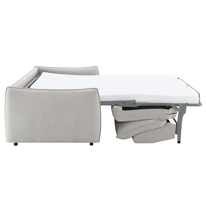 Jinn - Sofa With Sleeper - Beige Chenille