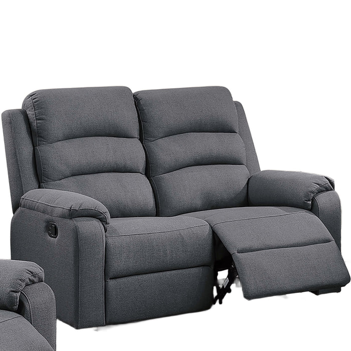 2 Piece Living Room Set With Manual Reclining Loveseat And Recliner