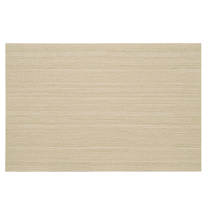 Hollow Carved 3 Drawer Cabinet Dresser Storage Chest With Metal Handles For Living Room Bedroom - Natural