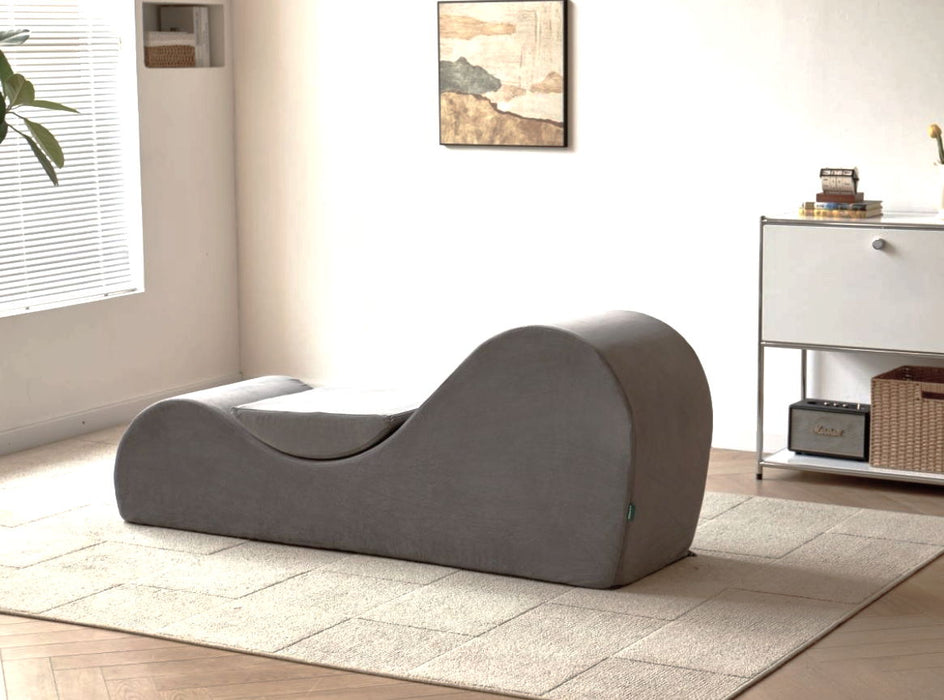Solace - Chaise Lounge Chair Relaxation, Ergonomic Design With Soft Yet Firm High Density Foam Core