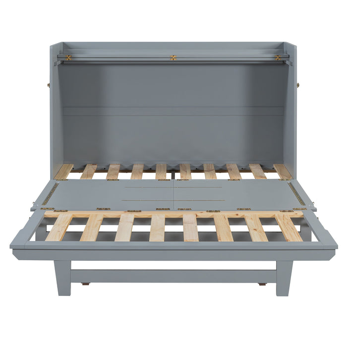 Murphy Bed With Iron Legs, Modern Design