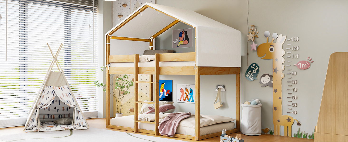 Bunk Bed With Tent