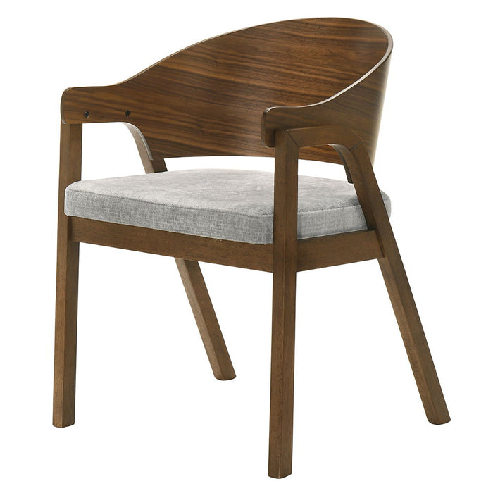 Hoyte - Arm Chair (Set of 2) - Walnut