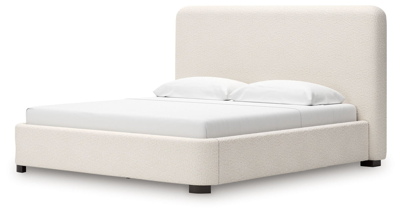 Brintstreet - King Upholstered Bed - Beige