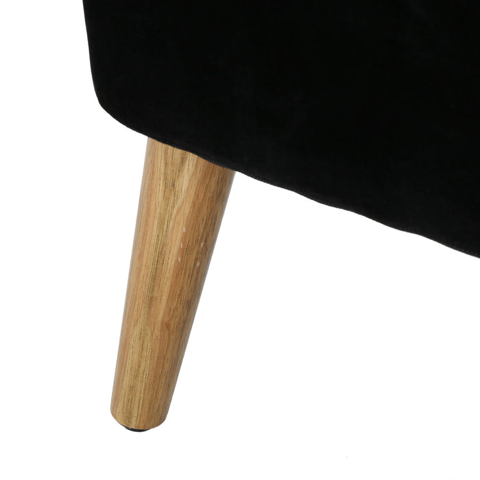 Modern Classic Shell Backed Loveseat