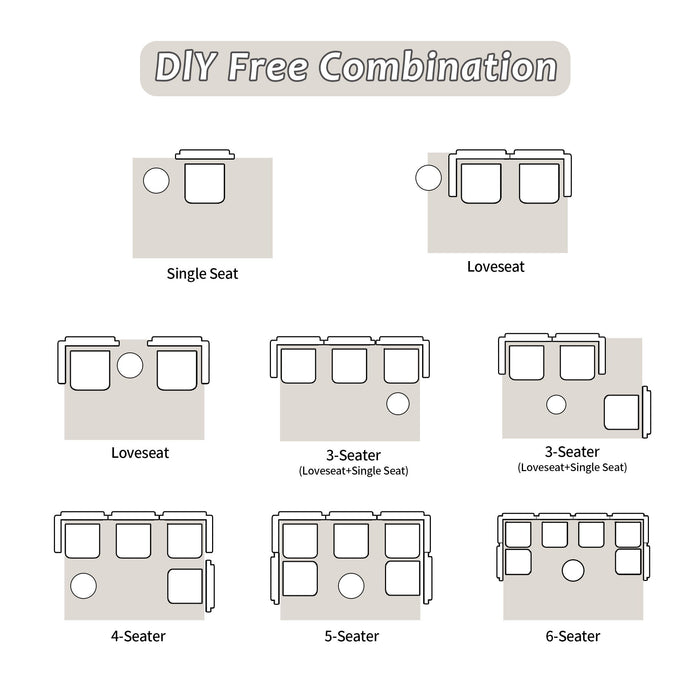 Convertible Floor Sofa Bed With Pillow Back Support Armrest