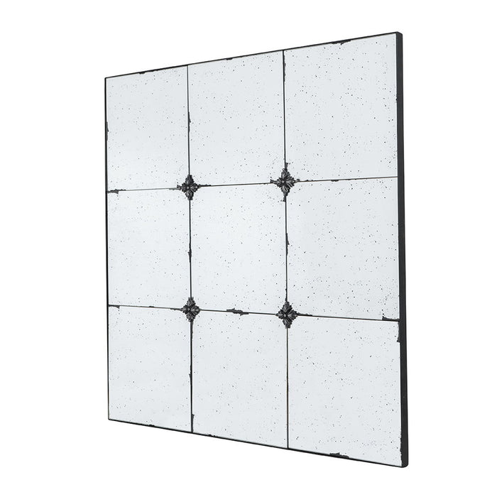 Traditional Decor Style Antique Glass Panel Mirror, Wall Mirror For Bathroom Entryway Console Lean Against Wall