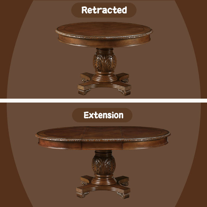 Chateau De Ville - Round Dining Table - Cherry