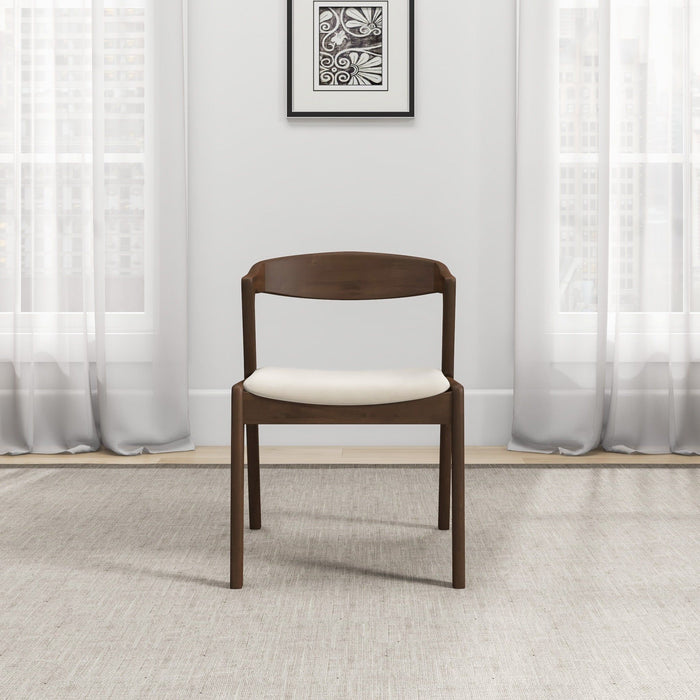 Dakota - Mid-Century Modern Velvet Dining Chair (Set of 2)