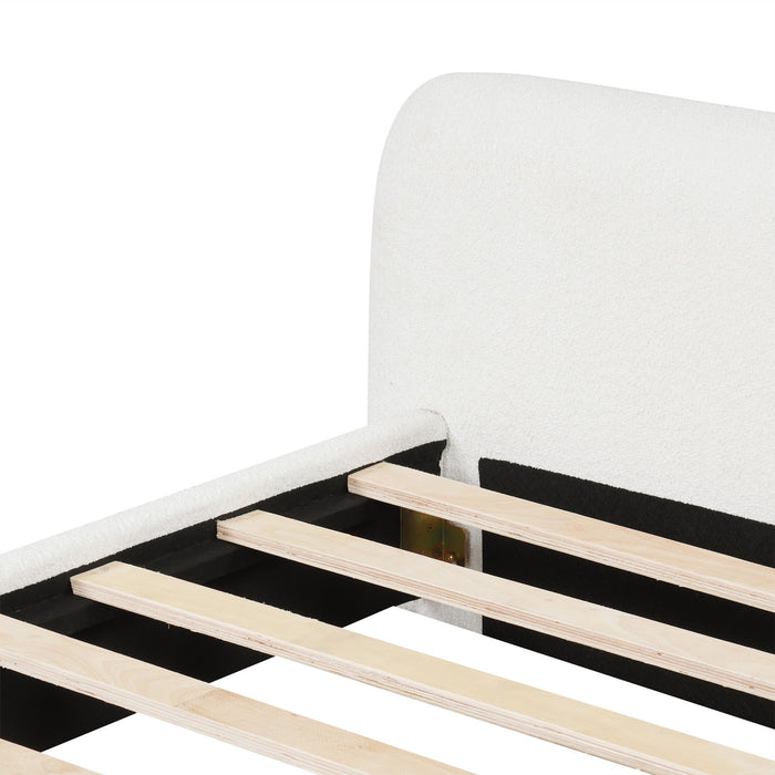 Cozy Bouce Upholstered Bed