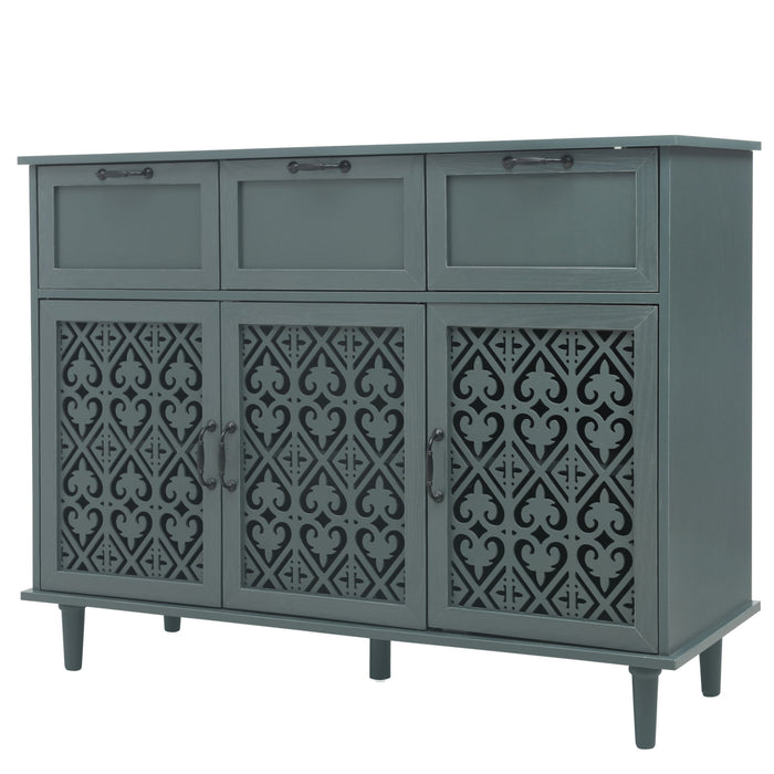 3 Door 3 Drawer Elegant Cabinet