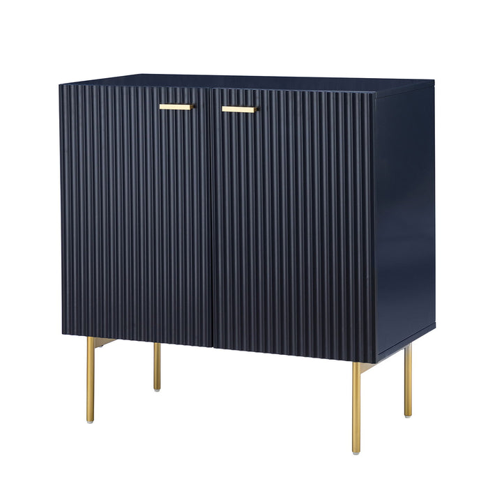 Knossos 30" Tall 2 Door Accent Cabinet - Navy