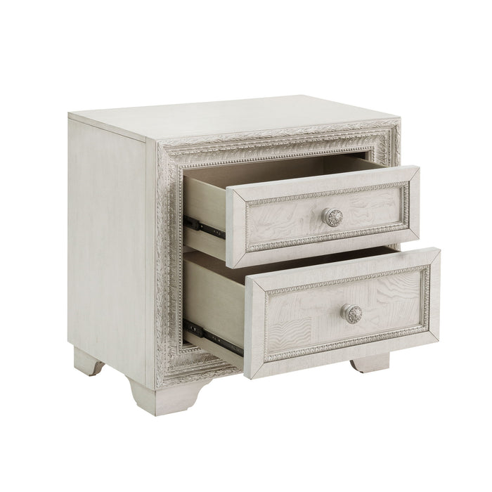Camila - 2 Drawer Nightstand - Creamy White