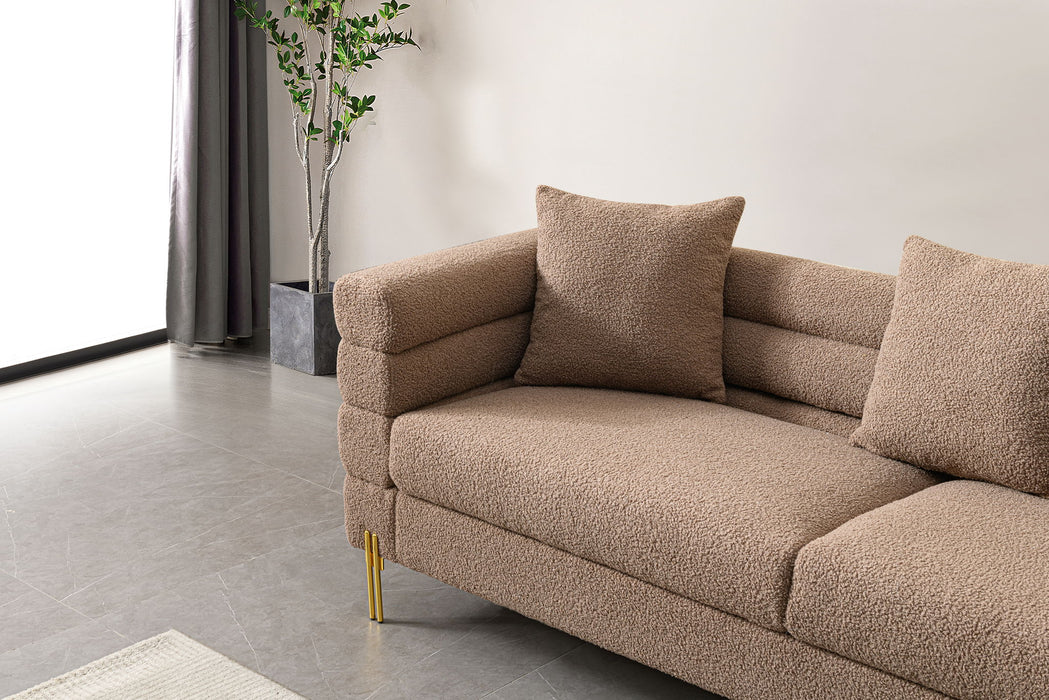 Modern Luxurious And Comfortable Upholstered Sofa