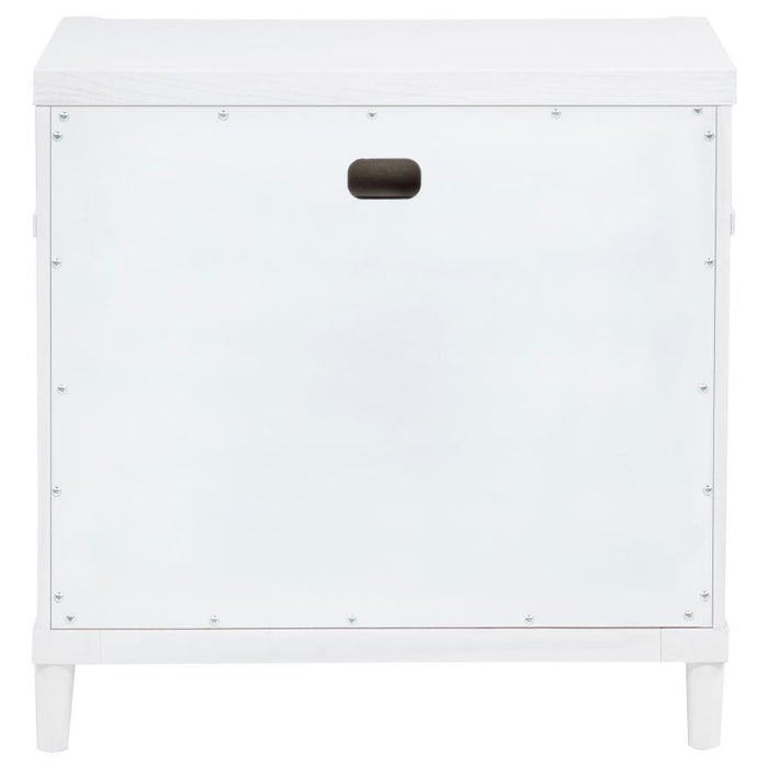 Gracemont - 3-Drawer Bedroom Nightstand Bedside Table - White