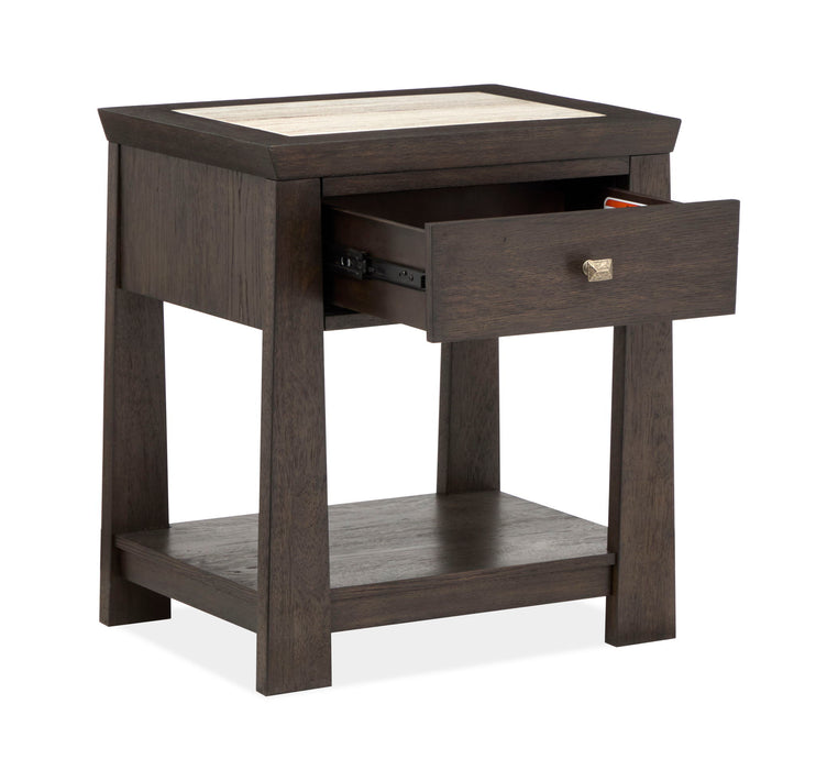 Tauren - Open Nightstand - Coffee Bean