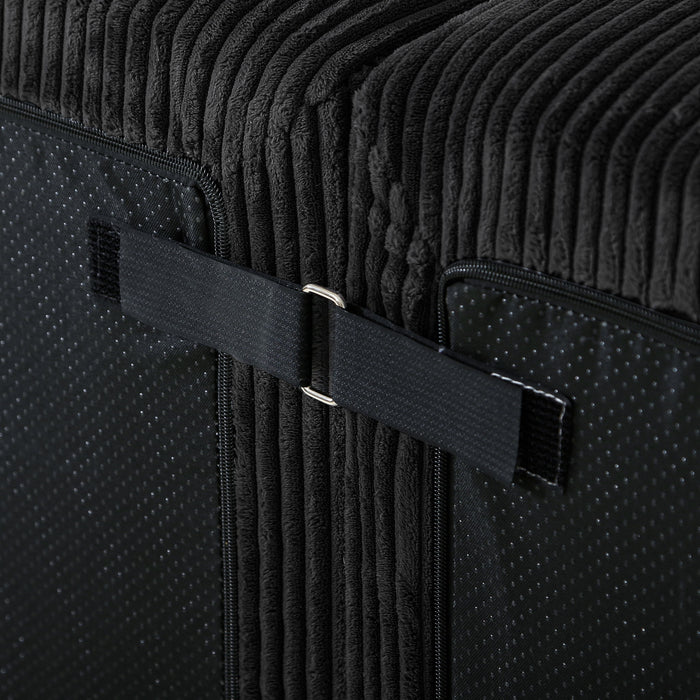 Modular Sectional Sofa, Convertible Couch With Chaise Corduroy