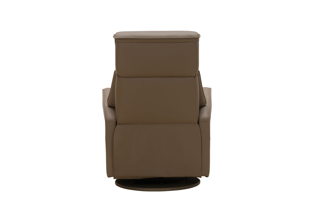 Sylas - Recliner Swivel Glider - Tucker-Taupe