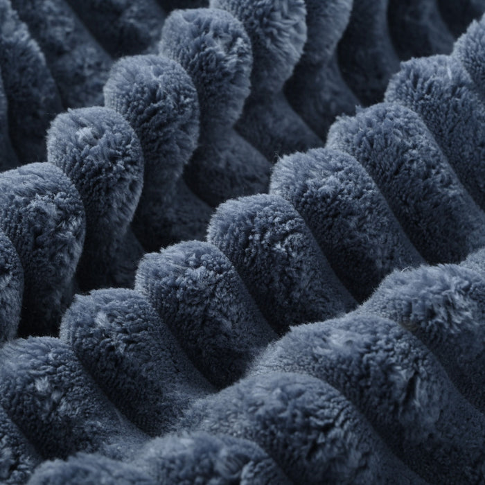 Oversized Loveseat Chaise With 2 USB Ports, 2 Cup Holders And 2 Throw Pillows