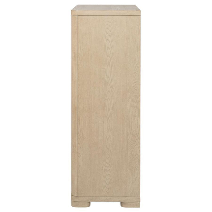 Ladera - 5-Drawer Bedroom Chest Of Drawers - Light Elm