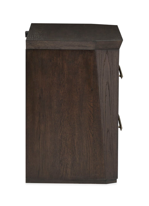 Tauren - Drawer Nightstand - Coffee Bean