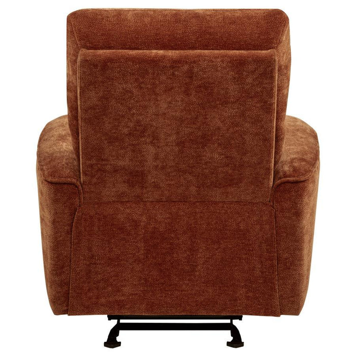 Navarro - Chenille Upholstered Glider Recliner