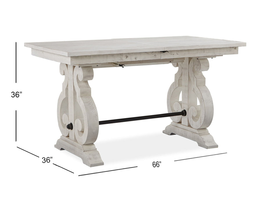 Bronwyn - Extendable Rectangular Counter Height Dining Table Set