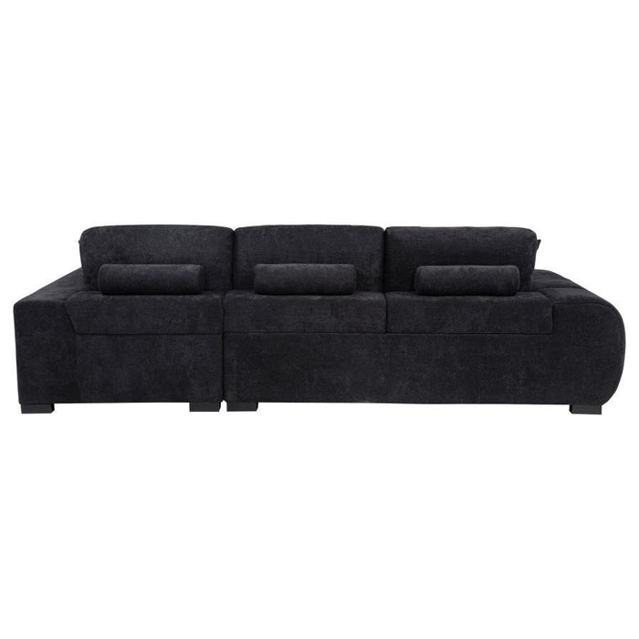 Octavia - Fabric Upholstered Sectional Chaise Sofa