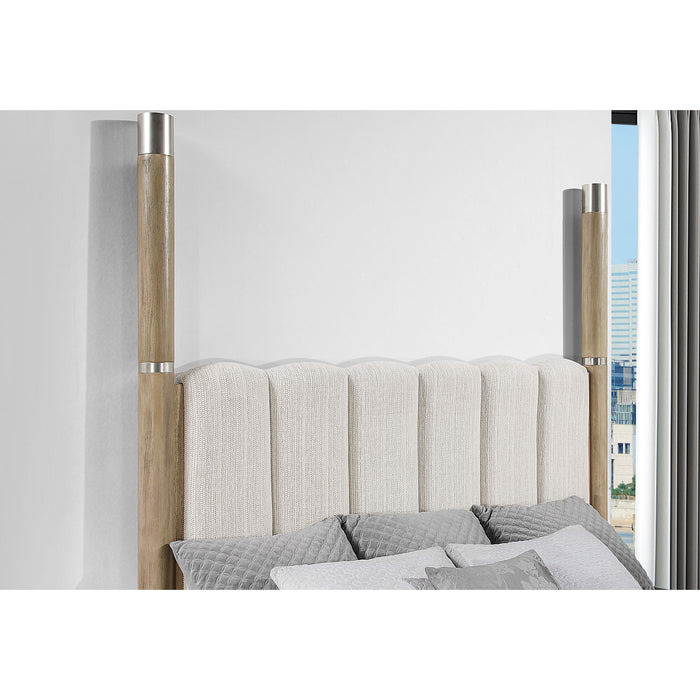 Sarai - Bed With Plush Upholstered Headboard